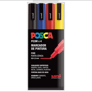 Pack Posca PC 3-M 4C Basic