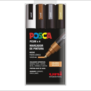 Pack Posca PC 5-M 4C Galaxia